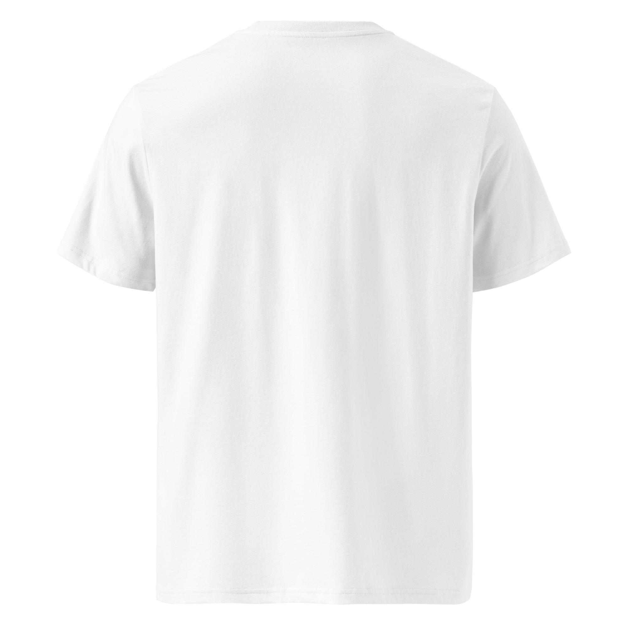 unisex organic ribbed neck t shirt