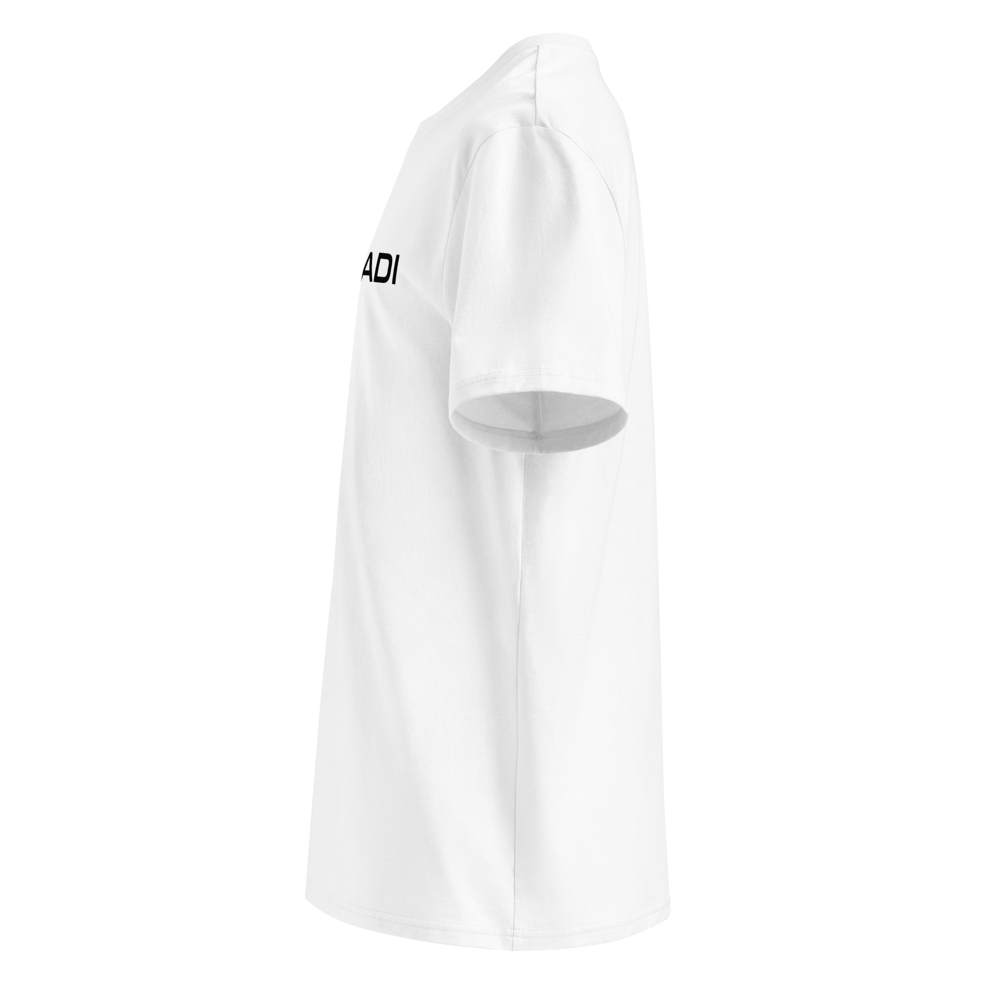unisex organic ribbed neck t shirt