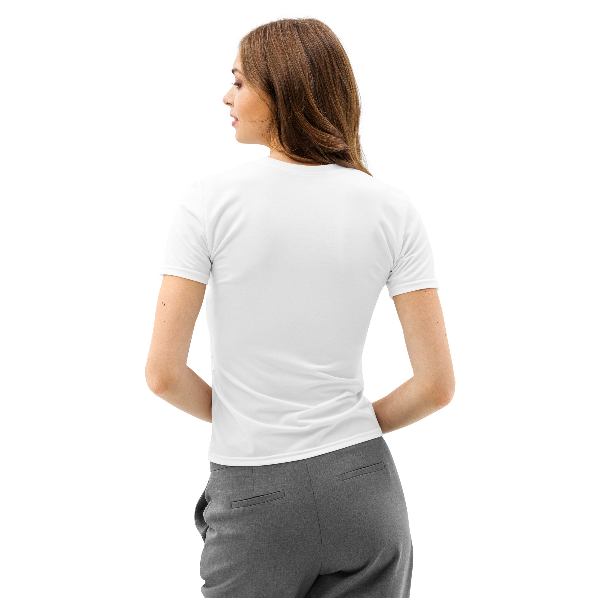 women’s cotton crew neck t shirt