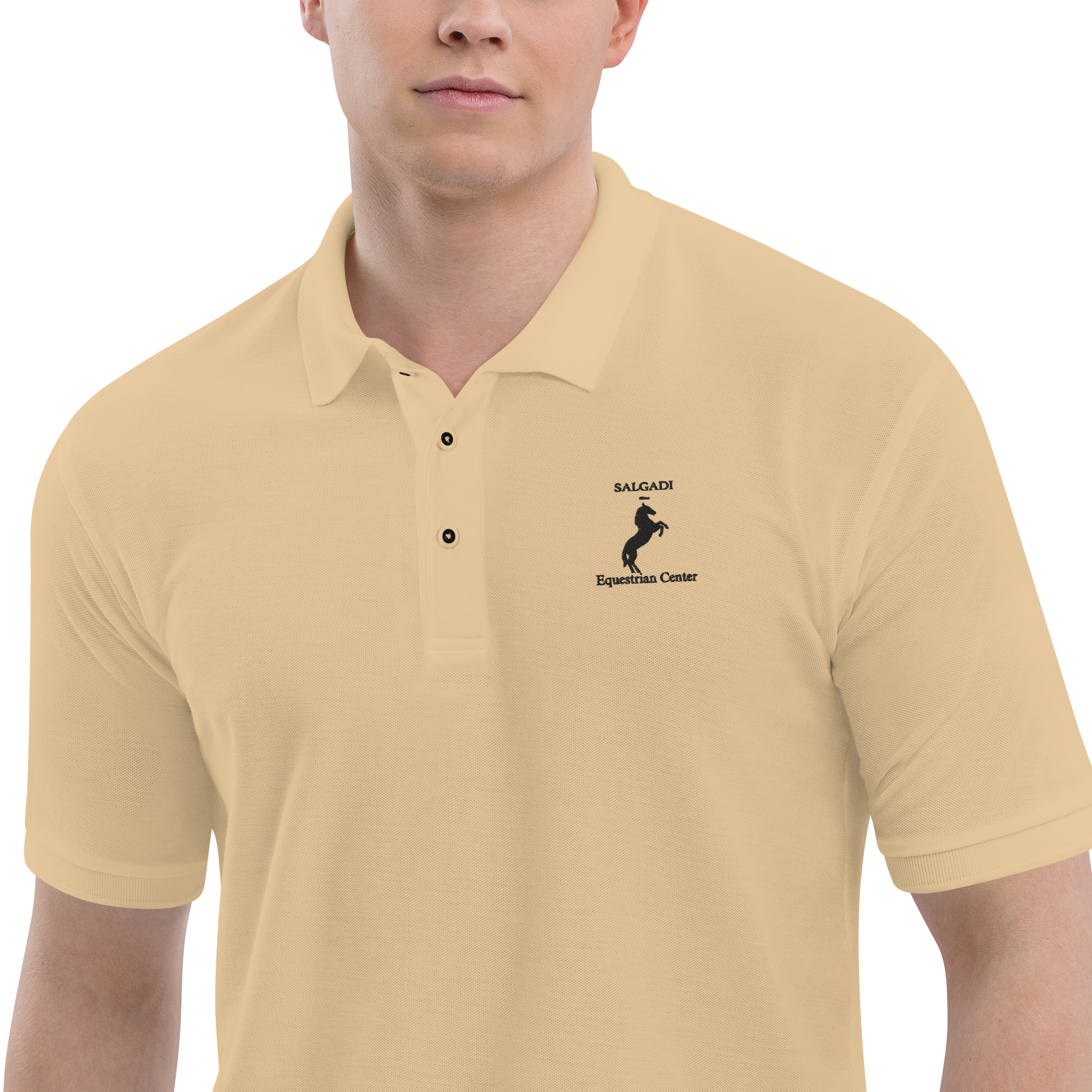 men's premium polo